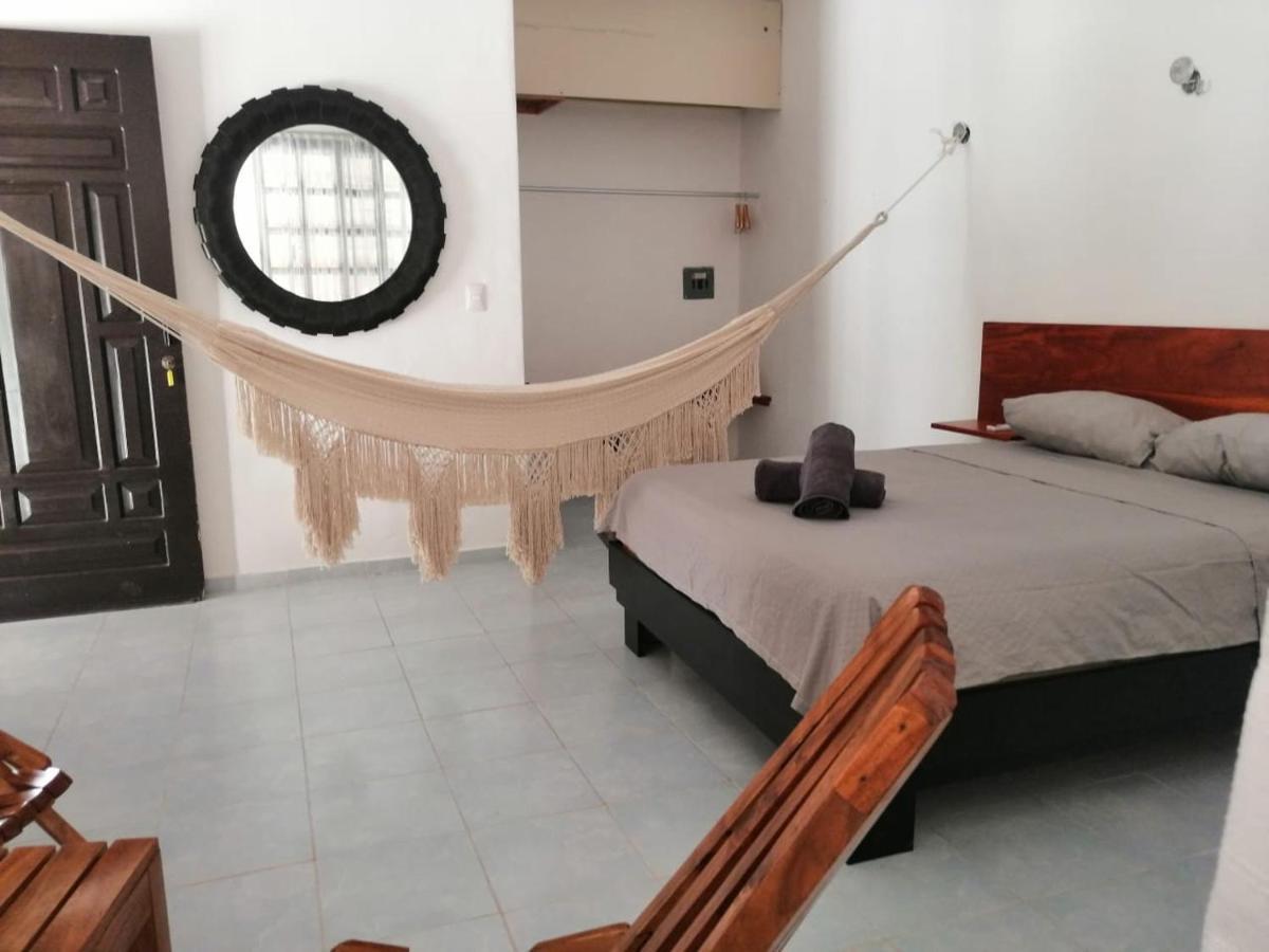 Habitacion A Unos Metros De La Playa El Cuyo Exterior foto